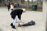 Den Haag 24 maart 2018
Barbie (Samantha de Jong) met haar kinderen Angelina en Milano en twee vriendinnen in een speeltuin.