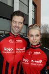Ridderkerk 30 maart 2018
Presentatie sterren fiets team bij motel v d Valk Ridderkerk. Bas Muijs met vriendin