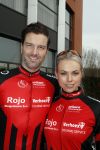 Ridderkerk 30 maart 2018
Presentatie sterren fiets team bij motel v d Valk Ridderkerk. Bas Muijs met vriendin