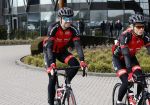 Ridderkerk 30 maart 2018
Presentatie sterren fiets team bij motel v d Valk Ridderkerk. Bas Muijs met vriendin