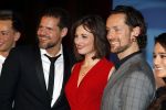 Amsterdam 19 maart 2018 
Yoran de Bont, Rene van Kooten, Brigitte Heitzer, Hans Cornelissen, Marijn Brouwers en Esmee Dekker bij de castpresentatie van de musical Evita in The Grand in Amsterdam. Hans Cornelisse is de producent.