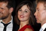 Amsterdam 19 maart 2018 
Yoran de Bont, Rene van Kooten, Brigitte Heitzer, Hans Cornelissen, Marijn Brouwers en Esmee Dekker bij de castpresentatie van de musical Evita in The Grand in Amsterdam. Hans Cornelisse is de producent.