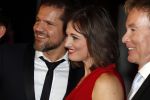 Amsterdam 19 maart 2018 
Yoran de Bont, Rene van Kooten, Brigitte Heitzer, Hans Cornelissen, Marijn Brouwers en Esmee Dekker bij de castpresentatie van de musical Evita in The Grand in Amsterdam. Hans Cornelisse is de producent.
