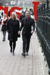 Amsterdam 21 maart 2018 
1 jarig bestaan van het blad van Chantal janzen C. Chantal ( zwanger)  kwam met haar man Marco Geeratz
