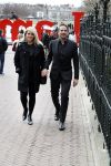 Amsterdam 21 maart 2018 
1 jarig bestaan van het blad van Chantal janzen C. Chantal ( zwanger)  kwam met haar man Marco Geeratz