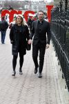 Amsterdam 21 maart 2018 
1 jarig bestaan van het blad van Chantal janzen C. Chantal ( zwanger)  kwam met haar man Marco Geeratz