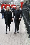 Amsterdam 21 maart 2018 
1 jarig bestaan van het blad van Chantal janzen C. Chantal ( zwanger)  kwam met haar man Marco Geeratz