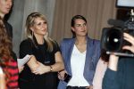 Amsterdam 21 maart 2018 
1 jarig bestaan van het blad van Chantal janzen C. Chantal ( zwanger)  kwam met haar man Marco Geeratz . Chantal met iris v d Ende