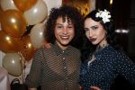 Amsterdam 4 april 2018
Feestje magnum ijs in het Amstel Hotel. Christina Curry met vriendin