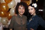 Amsterdam 4 april 2018
Feestje magnum ijs in het Amstel Hotel. Christina Curry met vriendin