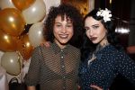 Amsterdam 4 april 2018
Feestje magnum ijs in het Amstel Hotel. Christina Curry met vriendin