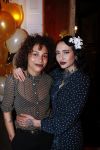 Amsterdam 4 april 2018
Feestje magnum ijs in het Amstel Hotel. Christina Curry met vriendin