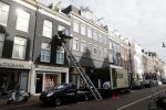 Amsterdam 12 maart 2018
Dries en Honoria Roelvink  verhuizen naar hun nieuwe appartement op de pc Hooftstraat