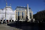 Amsterdam 19 maart 2018 
In dit complex op de dam heeft Edgar Davids twee appartementen gekocht