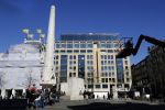 Amsterdam 19 maart 2018 
In dit complex op de dam heeft Edgar Davids twee appartementen gekocht