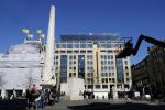 Amsterdam 19 maart 2018 
In dit complex op de dam heeft Edgar Davids twee appartementen gekocht