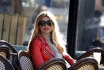 Amsterdam 20 maart 2018 
Estelle Cruijff op terras in Amsterdam zuid