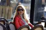 Amsterdam 20 maart 2018 
Estelle Cruijff op terras in Amsterdam zuid