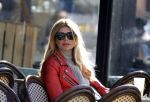 Amsterdam 20 maart 2018 
Estelle Cruijff op terras in Amsterdam zuid