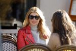 Amsterdam 20 maart 2018 
Estelle Cruijff op terras in Amsterdam zuid