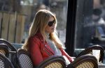 Amsterdam 20 maart 2018 
Estelle Cruijff op terras in Amsterdam zuid