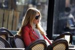 Amsterdam 20 maart 2018 
Estelle Cruijff op terras in Amsterdam zuid
