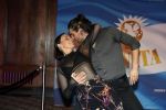 Amsterdam 19 maart 2018 
Yoran de Bont, Rene van Kooten, Brigitte Heitzer, Hans Cornelissen, Marijn Brouwers en Esmee Dekker bij de castpresentatie van de musical Evita in The Grand in Amsterdam. Hans Cornelisse is de producent.