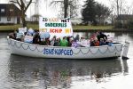 Nigtevecht 14 maart 2018
School de flambouw protesteert op sloep voor meer geld voor onderwijs.