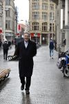 Den Haag 12 maart 2018 
Henk Krol wandelend op straat op weg naar de tweede kamer