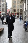 Den Haag 12 maart 2018 
Henk Krol wandelend op straat op weg naar de tweede kamer