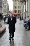 Den Haag 12 maart 2018 
Henk Krol wandelend op straat op weg naar de tweede kamer