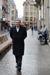 Den Haag 12 maart 2018 
Henk Krol wandelend op straat op weg naar de tweede kamer