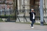 Amsterdam 21 maart 2018 
Howard Komproe op straat in Amsterdam