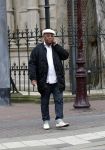 Amsterdam 21 maart 2018 
Howard Komproe op straat in Amsterdam