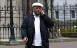Amsterdam 21 maart 2018 
Howard Komproe op straat in Amsterdam