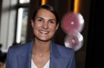 Amsterdam 21 maart 2018 
1 jarig bestaan van het blad van Chantal janzen C. Chantal ( zwanger)  kwam met haar man Marco Geeratz . iris v d Ende