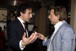Den Haag 12 maart 2018
Fractievoorzitters Klaas Dijkhoff (VVD), Jesse Klaver (Groen Links), Lilian Marijnissen (SP) en Thierry Baudet (FvD) zijn met elkaar in gesprek in het Libelle Nieuwscafe ( Dudok)