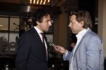 Den Haag 12 maart 2018
Fractievoorzitters Klaas Dijkhoff (VVD), Jesse Klaver (Groen Links), Lilian Marijnissen (SP) en Thierry Baudet (FvD) zijn met elkaar in gesprek in het Libelle Nieuwscafe ( Dudok)