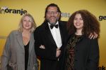 Amsterdam 12 februari 2018
Premiere Gek van Oranje in Tuschinski. Kenneth Herdigein met partner en dochter