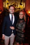 Amsterdam 4 april 2018
Feestje magnum ijs in het Amstel Hotel. Kimberley Klaver met man Bas Schothorst