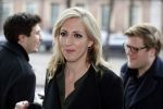 Den Haag 12 maart 2018
Fractievoorzitters Klaas Dijkhoff (VVD), Jesse Klaver (Groen Links), Lilian Marijnissen (SP) en Thierry Baudet (FvD) zijn met elkaar in gesprek in het Libelle Nieuwscafe ( Dudok)