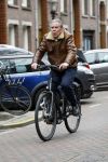 Amsterdam 15 maart 2018 
Maarten Spanjer op de fiets