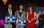Amsterdam 19 maart 2018 
Yoran de Bont, Rene van Kooten, Brigitte Heitzer, Hans Cornelissen, Marijn Brouwers en Esmee Dekker bij de castpresentatie van de musical Evita in The Grand in Amsterdam. Hans Cornelisse is de producent.