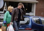 Amsterdam 15 maart 2018 
Mark v d Loo met zijn moeder in Amsterdam zuid