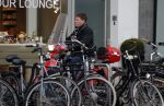 Amsterdam 13 maart 2018
Martijn Krabbe op zijn vespa scooter