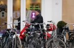 Amsterdam 13 maart 2018
Martijn Krabbe op zijn vespa scooter