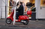 Amsterdam 13 maart 2018
Martijn Krabbe op zijn vespa scooter