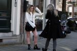 Amsterdam 22 maart 2018 
Nikkie Plessen laat zich fotograferen voor haar social media
