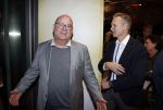 Amsterdam 12 maart 2018
Premiere Dorst in het delamar theater.
 Paul de Leeuw met partner Stefan Nugter
