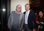 Amsterdam 12 maart 2018
Premiere Dorst in het delamar theater.
 Paul de Leeuw met partner Stefan Nugter